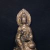  Tượng Phật Quan Âm Bồ Tát Bằng Đồng Giả Cổ Tọa Đài Sen BKMECN-10256 