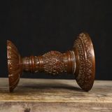  Lư Xông Trầm Bằng Đồng Chân Cao Chạm Phượng Hoàng Giả Cổ BKMECN-10264 