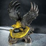  Tượng Đại Bàng Phong Thủy Bằng Đồng Giả Cổ BKMECN-10273 