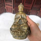  Tượng Phật Bằng Đồng Giả Cổ Sưu Tầm BKMECN-10276 