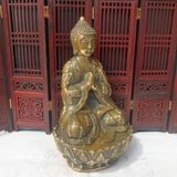  Tượng Phật Bằng Đồng Giả Cổ Sưu Tầm BKMECN-10276 