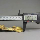  Tượng Phi Thiên Âm Nhạc Bằng Đồng Mạ Vàng BKMECN-10277 
