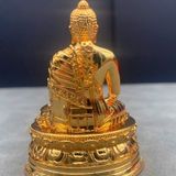  Tượng Phật Thích Ca Mâu Ni Bằng Đồng Mạ Vàng BKMECN-10291 
