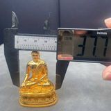  Tượng Phật Thích Ca Mâu Ni Bằng Đồng Mạ Vàng BKMECN-10291 