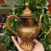  Ấm Đồng Cổ Phong Cách Tây Tạng Chạm Rồng Vờn Mây BKMECN-10305 