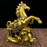  Tượng Ngựa Phong Thủy Bằng Đồng Thau BKMECN-10311 