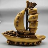  Mô Hình Thuyền Buồm Phong Thủy Bằng Đồng BKMECN-10363 