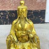 Tượng Thái Bạch Kim Tinh Bằng Đồng Vàng Cao Cấp BKMECN-10386 