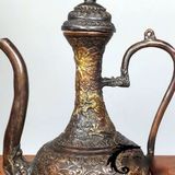  Bình Rượu Dáng Cổ Bằng Đồng Hun Giả Cổ BKMECN-10414 