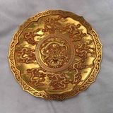  Đĩa Đồng Mạ Vàng Cổ Điển Cửu Long BKMECN-10423 