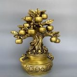  Tượng Cây Hồng “Sự Sự Như Ý” Bằng Đồng Thau BKMECN-10438 