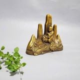  Gác Bút Bằng Đồng Thau Dáng Núi Ngũ Hành BKMECN-10443 