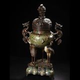  Xông Trầm Bằng Đồng Chế Tác Độc Đáo BKMECN-9377 