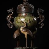  Xông Trầm Bằng Đồng Chế Tác Độc Đáo BKMECN-9377 