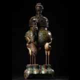  Xông Trầm Bằng Đồng Chế Tác Độc Đáo BKMECN-9377 