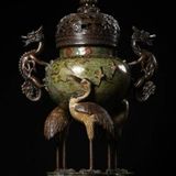  Xông Trầm Bằng Đồng Chế Tác Độc Đáo BKMECN-9377 