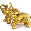 Cặp voi bằng đồng mạ vàng BKMECN-9434