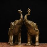  Cặp Voi Đồng Thau BKMECN-9436 