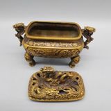  Lư Hương Đồng Hình Rồng BKMECN-9483 