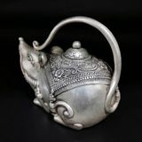  Ấm Bạc Hình Con Heo BKMECN-9488 