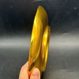  Đĩa đồng Trang Trí Rồng Phượng Mạ VàngBKMECN-9492 