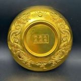  Đĩa Đồng Mạ Vàng Ngũ Phúc Lâm Môn BKMECN-9493 