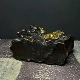  Ngựa Kéo Hồ Lô Tài Lộc Bằng Đồng BKMECN-9496 