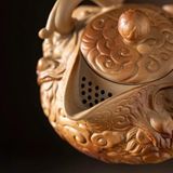  Bộ Ấm Trà Tử Sa Khắc Rồng Cao Cấp BKMECN-9500 