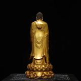  Tượng Phật Tổ Đứng Mạ Vàng Cao Cấp BKMECN-9528 