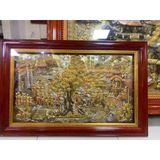  Tranh Đồng Phong Thủy Phúc Lộc Thọ Phú Quý  BKMECN-9548 