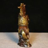  Tượng Đồng Ngựa Mạ Bạc  BKMECN-9563 