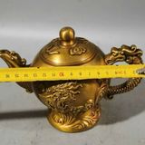  Ấm Trà Đồng Cổ Rồng Phong Thủy BKMECN-9567 