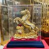 Tượng Ngựa Túi Tiền Mạ Vàng Phong Thủy BKMECN-9569