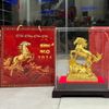 Tượng Ngựa Mạ Vàng Túi Tiền Phong Thủy BKMECN-9572