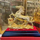  Tượng Ngựa Vàng Tài Lộc BKMECN-9573 