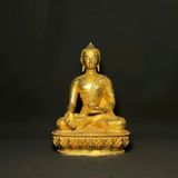  Tượng Phật A Di Đà Sưu Tầm bằng đồng BKMECN-9606 