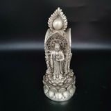  Tượng Đồng Tam Thế Phật Dát Bạc Cao Cấp BKMECN-9619 