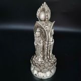  Tượng Đồng Tam Thế Phật Dát Bạc Cao Cấp BKMECN-9619 