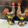 Cặp Gà Trống Đồng Mạ Vàng Tài Lộc BKMECN-9622