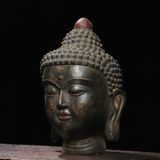  Diện Phật Bằng Đồng Cổ Decor sưu tầm BKMECN-9624 