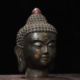  Diện Phật Bằng Đồng Cổ Decor sưu tầm BKMECN-9624 