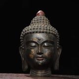  Diện Phật Bằng Đồng Cổ Decor sưu tầm BKMECN-9624 