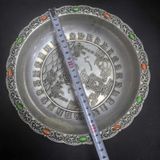  Đĩa Bạc Phong Thủy Bát Quái Sơn Hải BKMECN-9626 