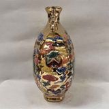  Bình Nguyệt Tráng Vàng Men Ngũ Sắc Hình Rồng BKMECN-9637 