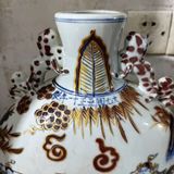  Bình Nguyệt Sứ Vẽ Lam Điển Tích Cổ Độc Đáo BKMECN-9638 