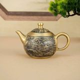  Ấm Đồng Trang Trí Cảnh Cổ Đồ Tinh Xảo BKMECN-9643 