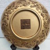  Đĩa Đồng Ngũ Long Tranh Châu Sưu Tầm CổBKMECN-9670 