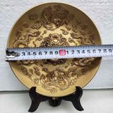  Đĩa Đồng Ngũ Long Tranh Châu Sưu Tầm CổBKMECN-9670 