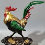  Tượng Gà Đồng Kim Kê Đại Cát Sưu Tầm Đẹp BKMECN-9688 