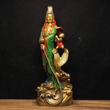  Tượng Phật Bà Quan Âm bằng Đồng Sơn Mài Cao Cấp BKMECN-9705 